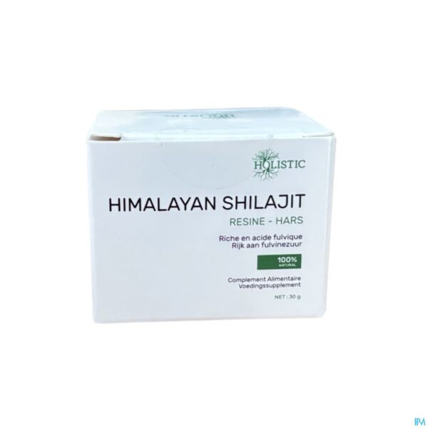 Packshot Holistic Resine Shilajit 30g