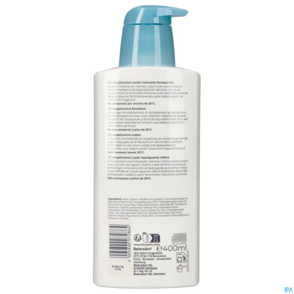 Packshot Eucerin Atopicontrol Lotion 400ml Nf