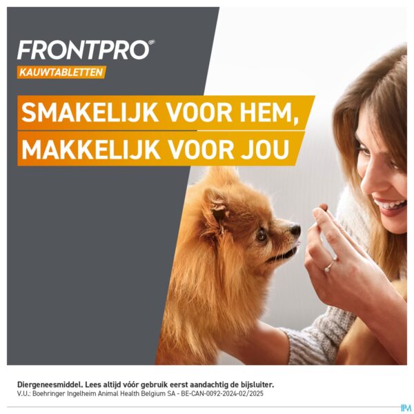 Lifestyle_image Frontpro 11mg >2-4kg Hond Kauwtabl 3 Lifestyle_image Frontpro 11mg >2-4kg Hond Kauwtabl 3