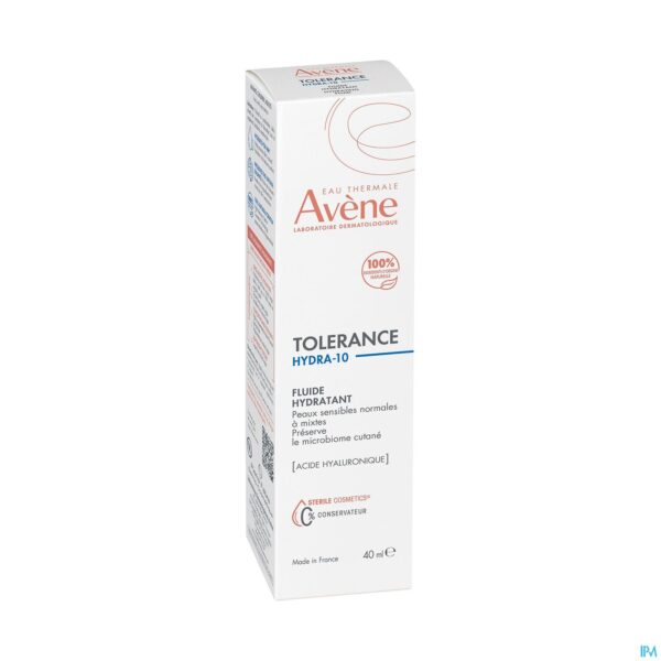 Packshot Avene TolÉrance Hydra 10 Hydrataterend Fluide 40ml