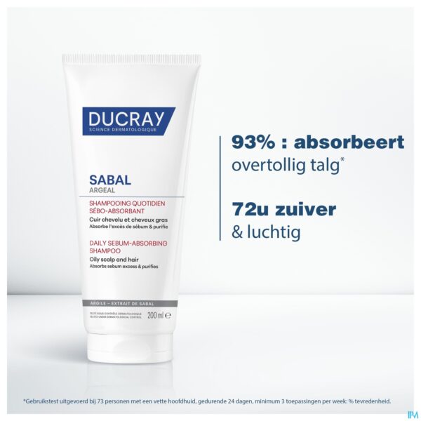 Lifestyle_image Ducray Sabal Argeal Dag. Sh Talgabsorberende 200ml