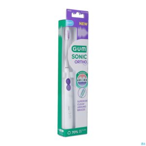 Packshot Gum Sonic Ortho Batterij Tandenborstel