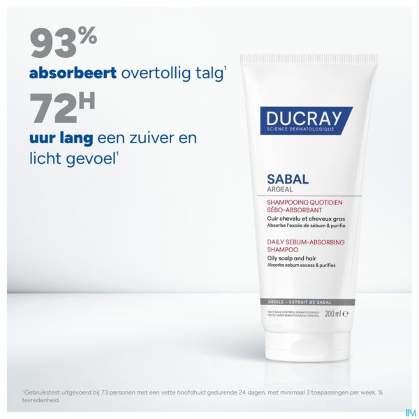 Lifestyle_image Ducray Sabal Argeal Dag. Sh Talgabsorberende 200ml