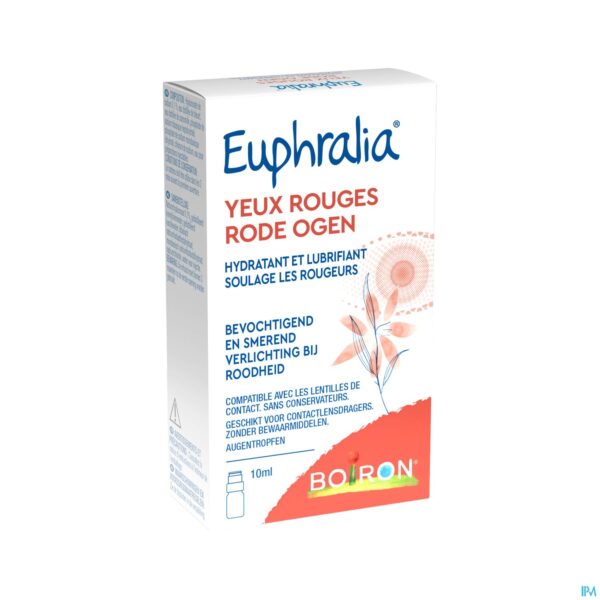 Packshot Euphralia Rode Ogen Fl 10ml Boiron