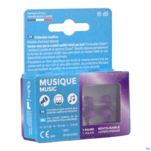 Packshot Quies Oordoppen Specific Music