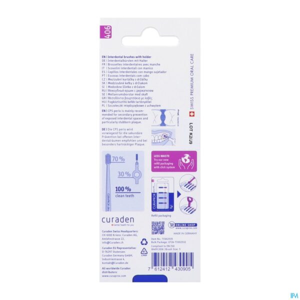 Packshot Curaprox Cps 406 Perio Start Set Fuchsia