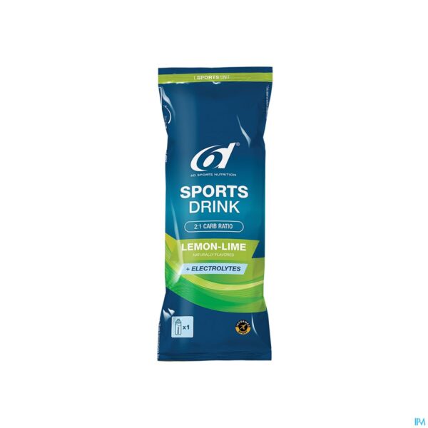 Productshot 6d Sports Drink Lemon-lime 6x33g