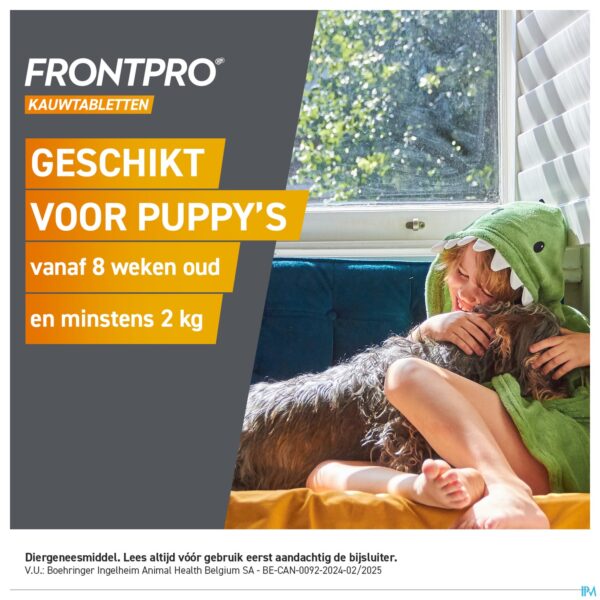 Lifestyle_image Frontpro 11mg >2-4kg Hond Kauwtabl 3