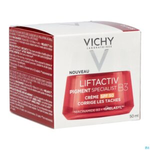 Packshot Vichy Liftactiv B3 A/pigmentvlek Dagcr Spf50 50ml