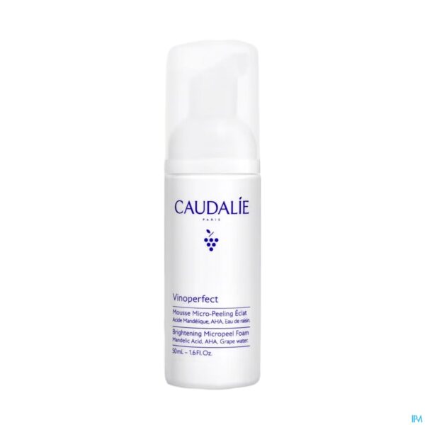Packshot Caudalie Vinoperfect Micro-peeling Mousse 50ml