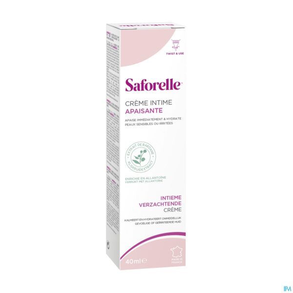 Packshot Saforelle Creme Verzachtend 40ml