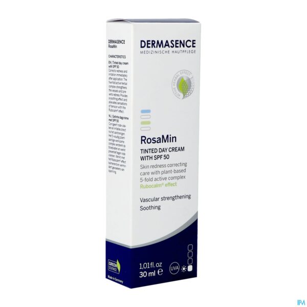 Packshot Dermasence Rosamin Tinted Day Cream Spf50 30ml