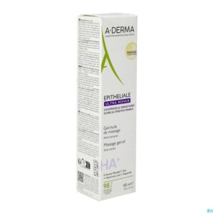 Packshot Aderma Epitheliale Gel-olie Massage 100ml