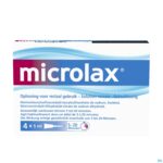 Packshot Microlax 4 X 5ml