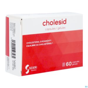 Packshot Cholesid Caps 60