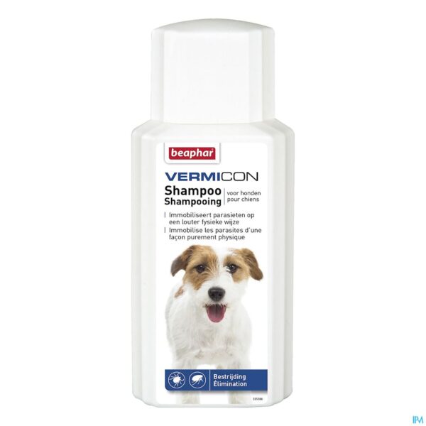 Packshot Beaphar Vermicon Shampoo Hond 200ml Packshot Beaphar Vermicon Shampoo Hond 200ml