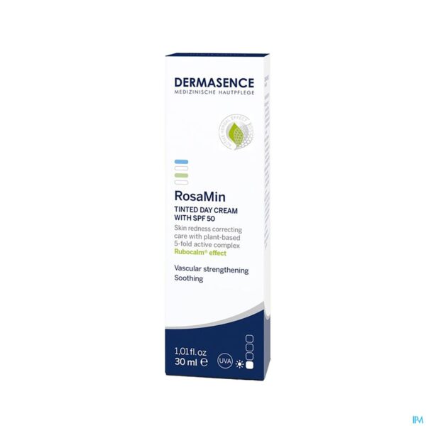 Packshot Dermasence Rosamin Tinted Day Cream Spf50 30ml