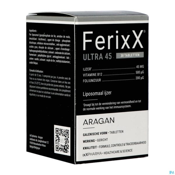 Packshot Ferixx Ultra 45 Tabl 30 Nf Packshot Ferixx Ultra 45 Tabl 30 Nf