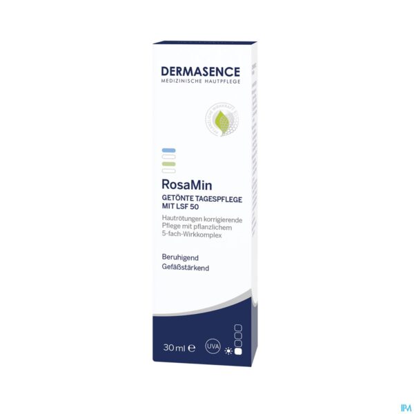 Packshot Dermasence Rosamin Tinted Day Cream Spf50 30ml