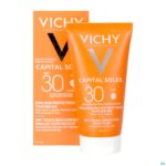 Productshot Vichy Cap Sol Gezichstcr. Dry Touch Spf30 50ml
