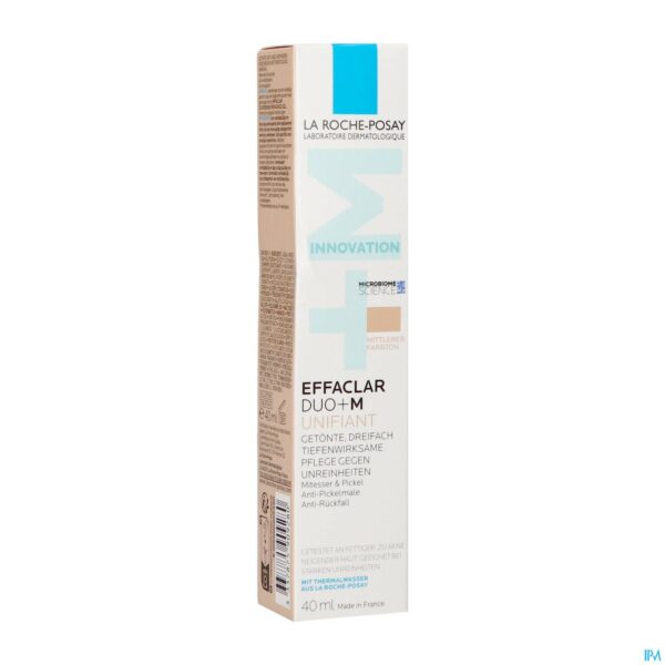 Packshot Lrp Effaclar Duo +m Creme Unifiant Medium 40ml Packshot Lrp Effaclar Duo +m Creme Unifiant Medium 40ml