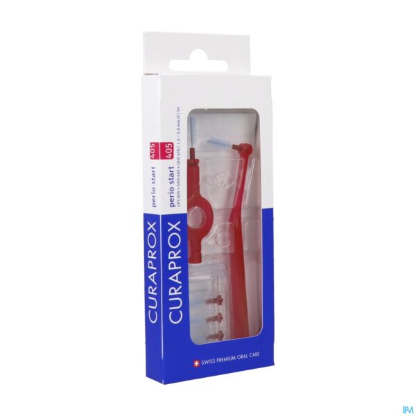 Packshot Curaprox Cps 405 Perio Start Set Cherry Roze