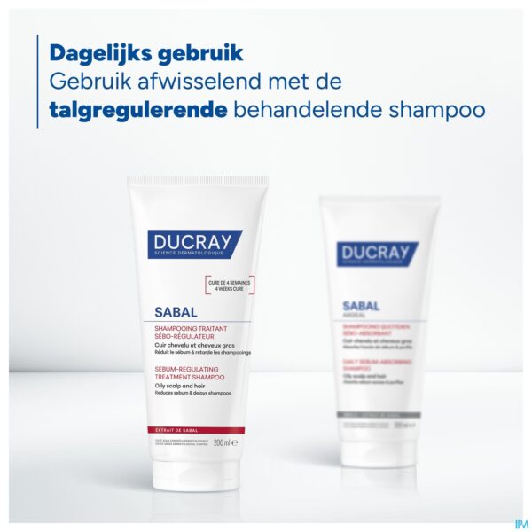 Lifestyle_image Ducray Sabal Argeal Dag. Sh Talgabsorberende 200ml