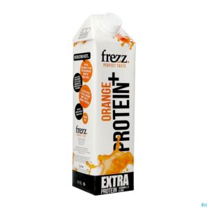 Packshot Frezz Orange + Proteine Vit C D Zink Fl 1l