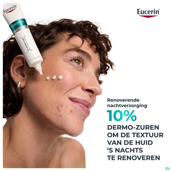 Lifestyle_image Eucerin Dermopure Clinic.peel.10 Nachtverzorg.40ml