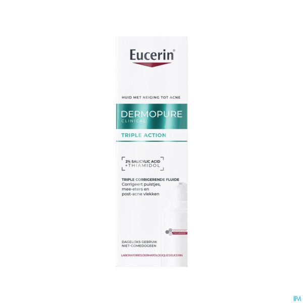 Packshot Eucerin Dermopure Clinic.triple Corrig.fluide 40ml