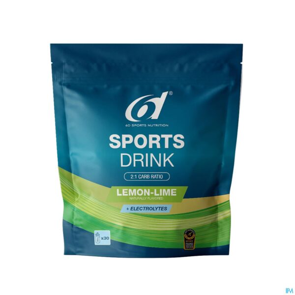 Packshot 6d Sports Drink Lemon-lime 1kg