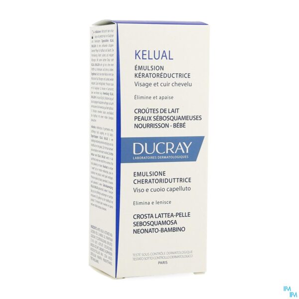 Packshot Ducray Kelual Emulsie 50ml Packshot Ducray Kelual Emulsie 50ml