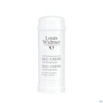 Productshot Widmer Deo Crème Antiperspirant Zonder Parfum 40ml