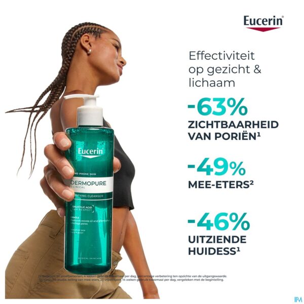 Lifestyle_image Eucerin Dermopure Clinic.zuiverende Reiniger 400ml