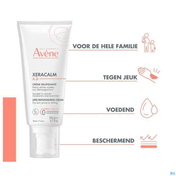 Lifestyle_image Avene Xeracalm Ad Creme Relipiderend 200ml
