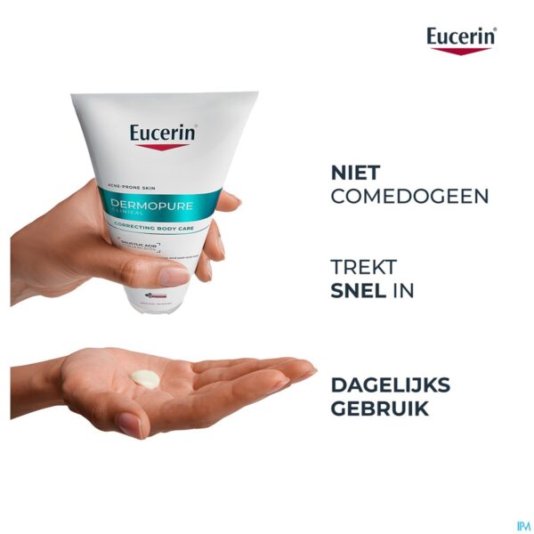 Lifestyle_image Eucerin Dermopure Clinic.corrig.lichaamsverz.200ml