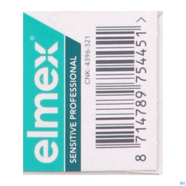 Packshot Elmex Sensitive Professional Tandpasta Tb 75ml Nf