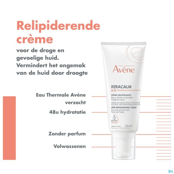 Lifestyle_image Avene Xeracalm Ad Creme Relipiderend 200ml