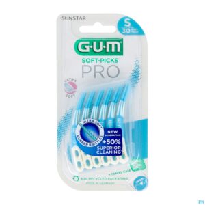 Packshot Gum Soft Picks Pro Small 30