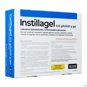 Packshot Instillagel Melisana 10 X 6ml