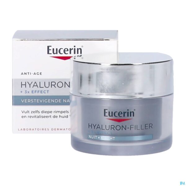 Productshot Eucerin Hyaluron Filler X3 Eff. Verst.nachtcr 50ml