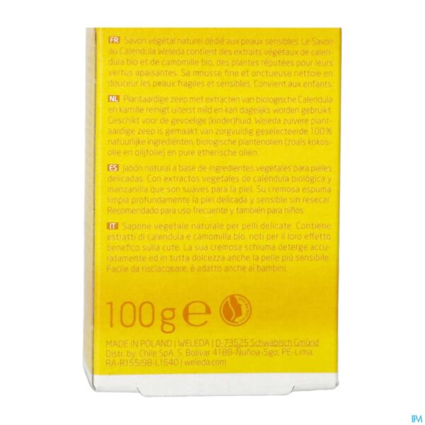 Packshot WELEDA CALENDULA ZEEP 100 G NF