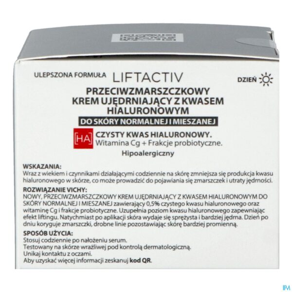 Packshot Vichy Liftactiv Ha Cr A/rimp.verstev.norm&geme50ml Packshot Vichy Liftactiv Ha Cr A/rimp.verstev.norm&geme50ml