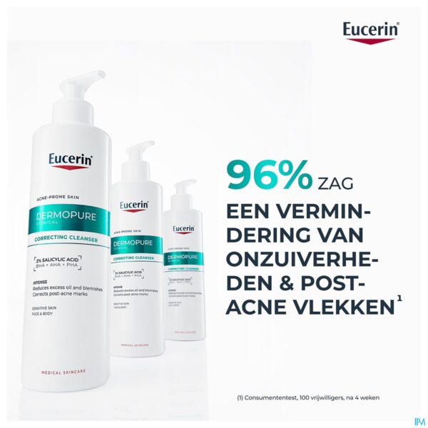 Lifestyle_image Eucerin Dermopure Clinic. Corriger.reiniger. 400ml