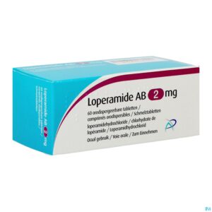 Packshot Loperamide Ab 2mg Orodisp. Tabl 60
