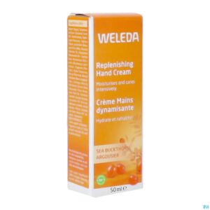Packshot Weleda Vitaliserende Handcreme Duindoorn 50ml