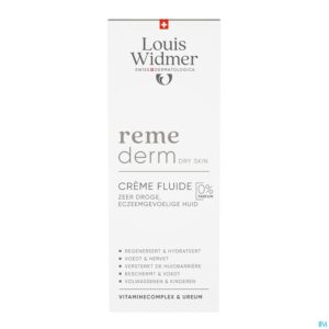 Packshot Widmer Remederm Crème Fluide Zonder Parfum 200ml