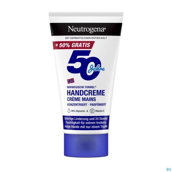 Packshot Neutrogena Geconcentreerde Handcreme Geparfum 75ml