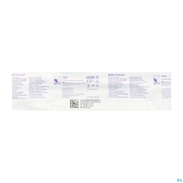 Packshot Bd Plastipak Spuit Catheter Tip 50ml 1 300867