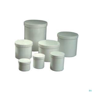 Productshot Zalfpot Wit + Wit Deksel 300g/350ml 12